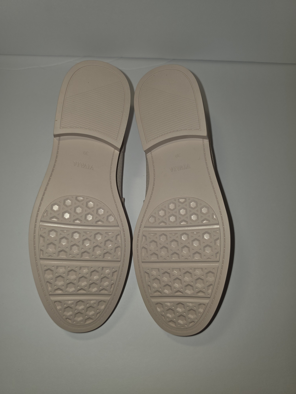 VIVAIA Liana Ballet Blush Knit Penny Loafers US 8 EU 39 - Picture 8 of 9